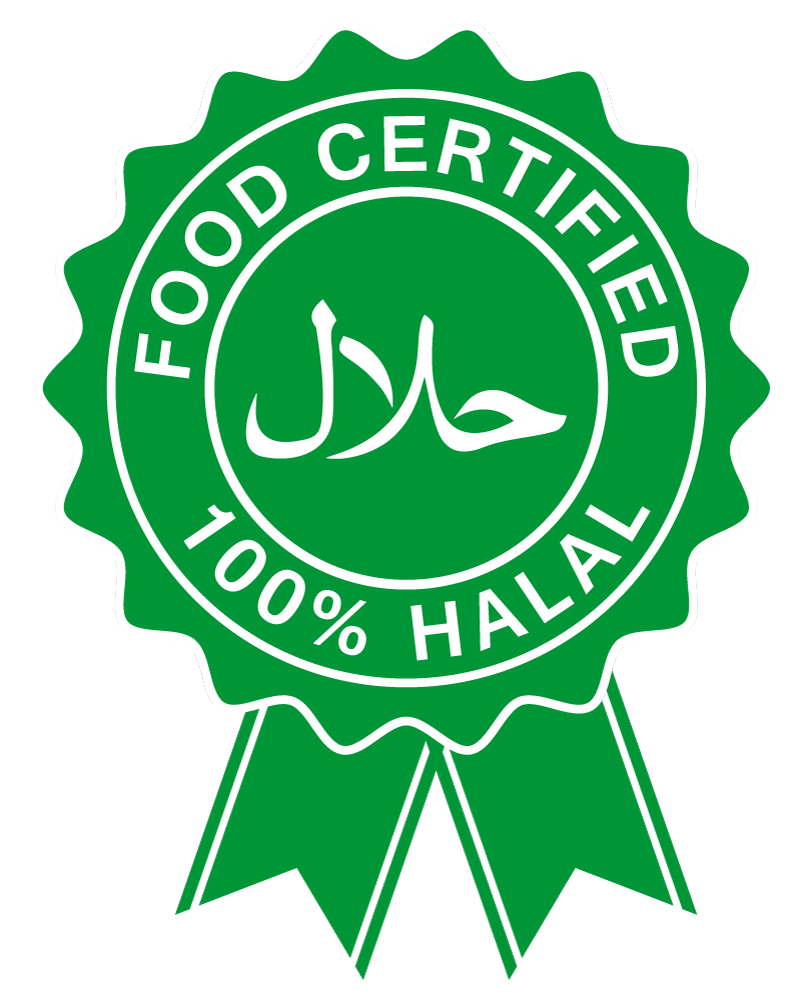100% Halal