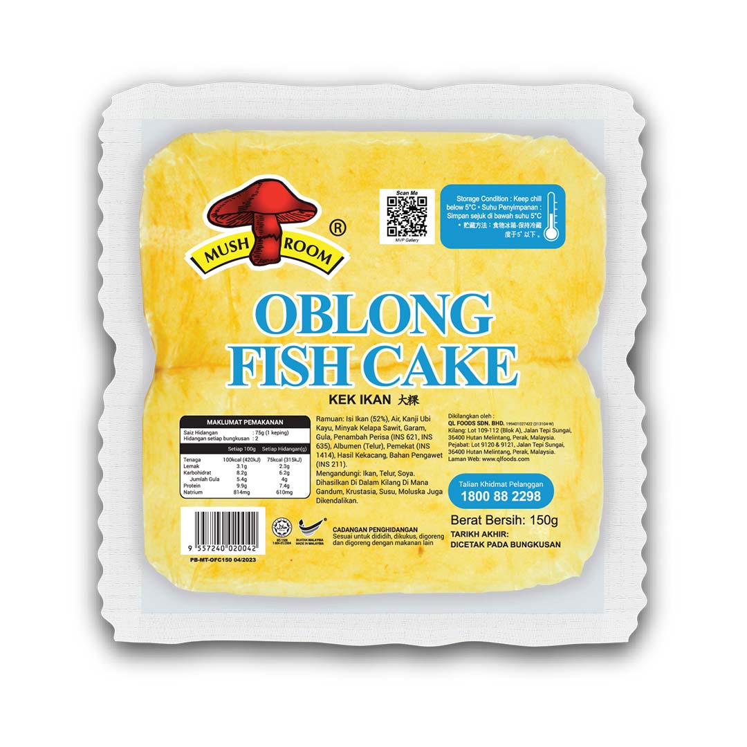 Oblong Fish Cake - Taj International BD